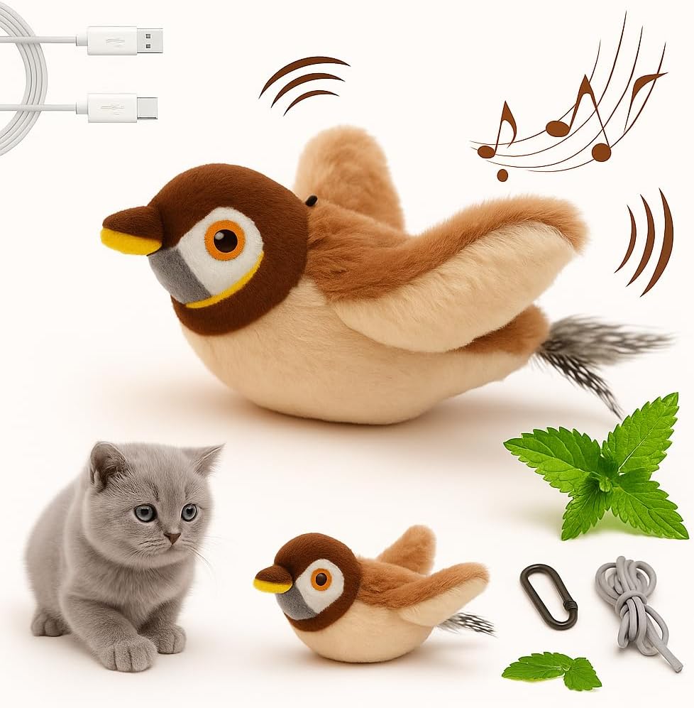 FlappyChase Interactive Cat Toy