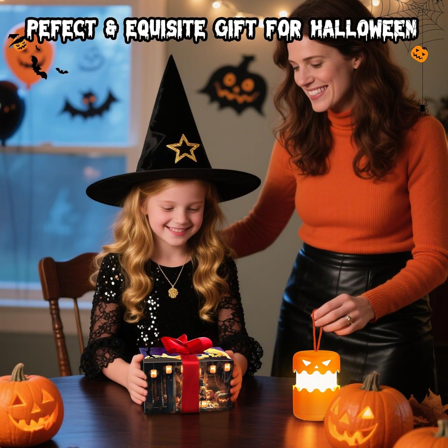 Enchanting Rechargeable Pumpkin Lantern™