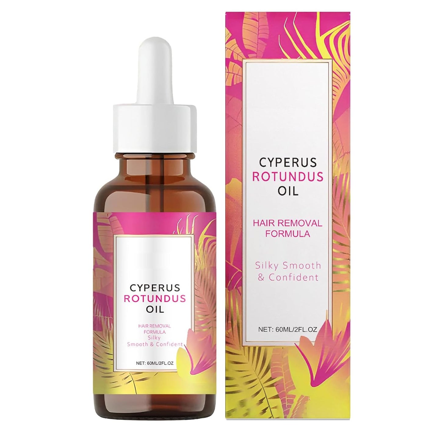 Caramela Beauty Cyperus Rotundus Oil for Natural Permanent Hair reduction