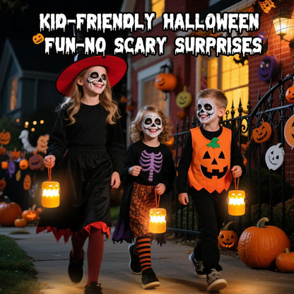 Enchanting Rechargeable Pumpkin Lantern™