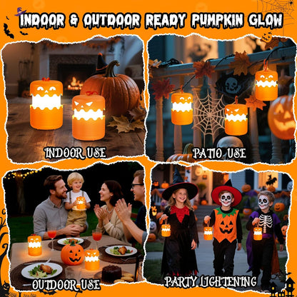 Enchanting Rechargeable Pumpkin Lantern™