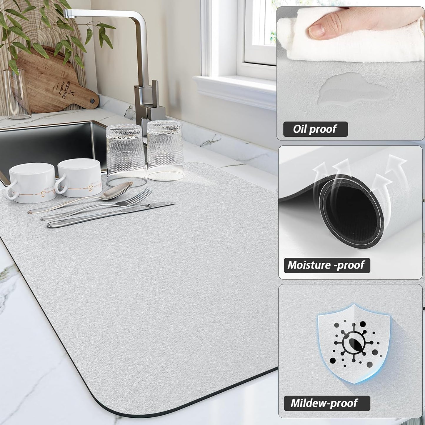 Premium Dish Drying Mat