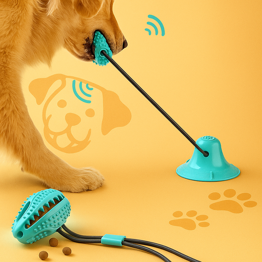 Silicon Suction Dog Toys