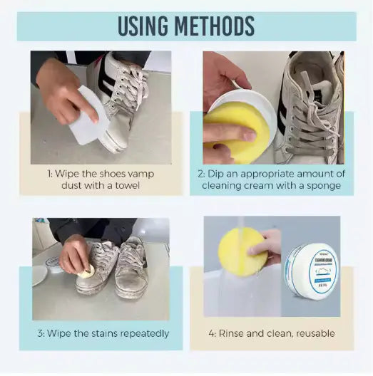 Multi-Functional Shoe Cleaning Cream